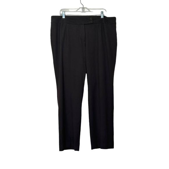 Talbots Heritage brown straight legs pants size 16 WP - Picture 1 of 7